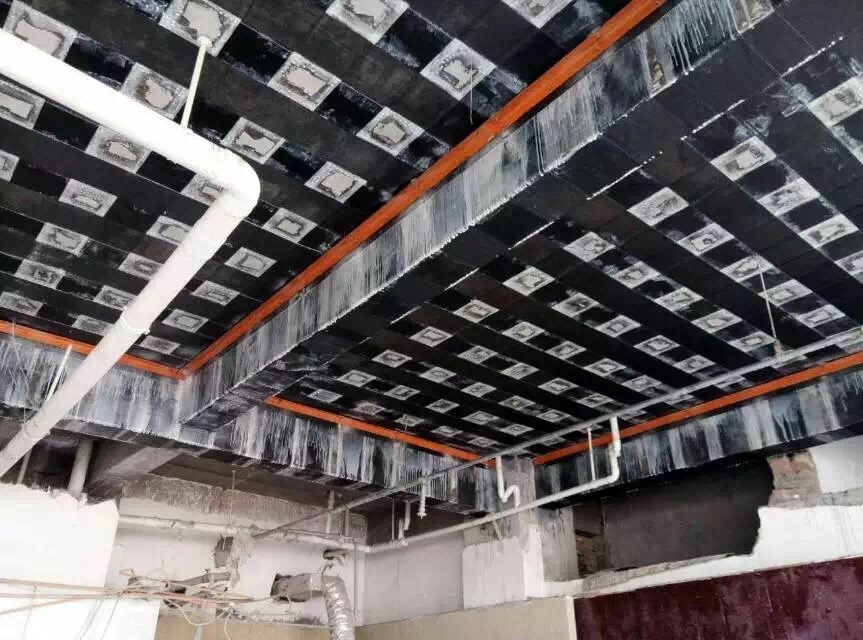 长治县黄金海岸楼板加固