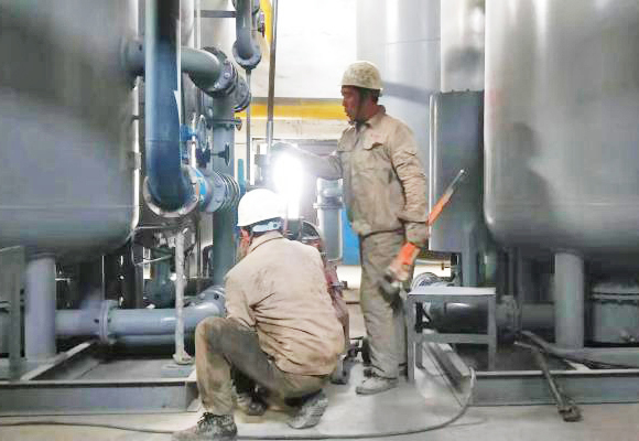 宁夏金昱元炔烃节能有限公司水泵房压力注浆加固工程