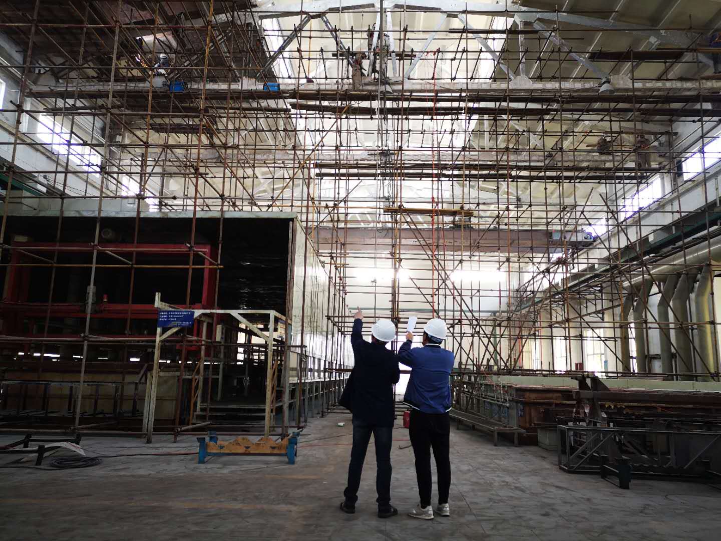 长治清华机械厂某厂房加固工程